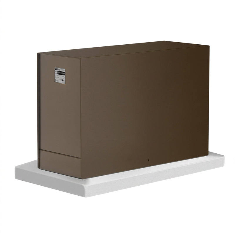 Safe-T-Cover™ Standard Enclosure w/ Heater, Lift Off Design, 43"L x 29"H x14"W, Military Brown