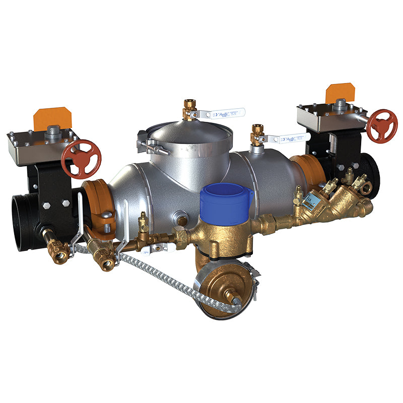 Apollo® 8" RPDALF 4A Reduced Pressure Detector Backflow Preventer, Butterfly Shutoff Valves (GPM)