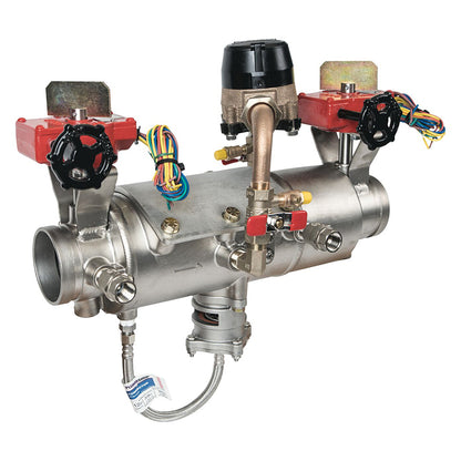 Deringer 3" D-3050-CFM Reduced Pressure Detector Assembly,  Integral Butterfly Valves, Grooved Ends, Dual-Action Checks, Backflow Flood Sensor, Cubic Feet Meter