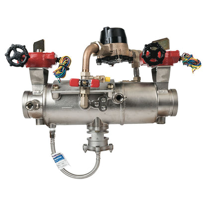 Deringer 3" D-3050-CFM Reduced Pressure Detector Assembly,  Integral Butterfly Valves, Grooved Ends, Dual-Action Checks, Backflow Flood Sensor, Cubic Feet Meter