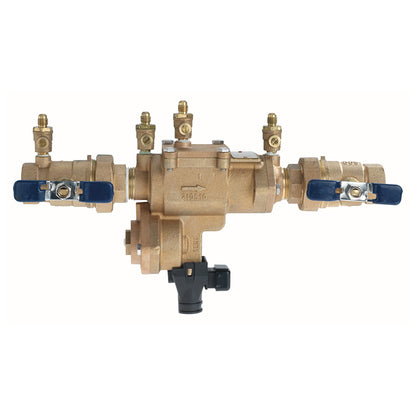 Febco® 1" 860U-QT-FS Reduced Pressure Zone Assembly, Quarter Turn Shutoff, Union Ball Valves, Small Diameter, Flood Sensor