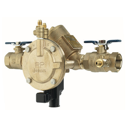 Febco® 1" 825Y-QT-FS Reduced Pressure Zone Assembly, Y Pattern, Quarter Turn Shutoff, Flood Sensor