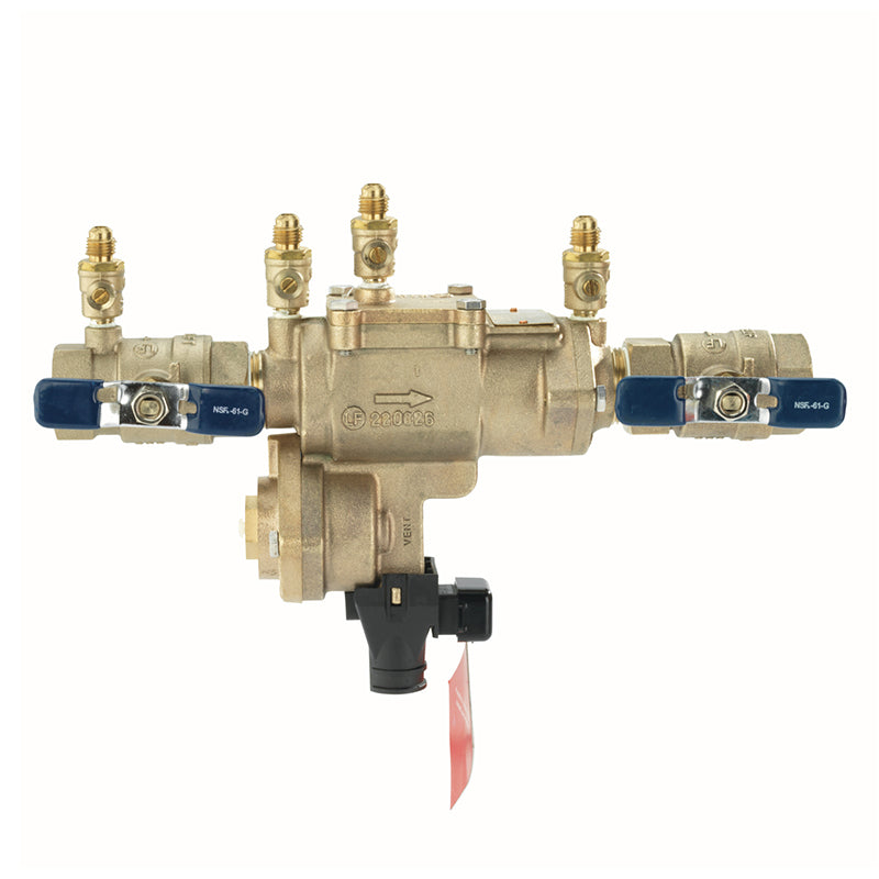 Febco® 1" 860-QT-FS Reduced Pressure Zone Assembly, Quarter Turn Shutoff, Small Diameter, Flood Sensor