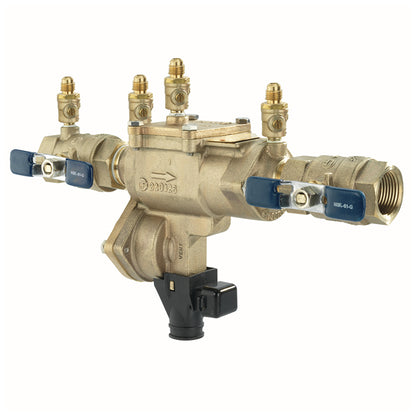 Febco® 1" 860-QT-FS Reduced Pressure Zone Assembly, Quarter Turn Shutoff, Small Diameter, Flood Sensor