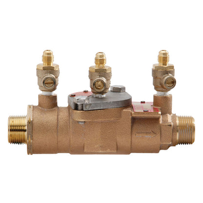 Watts® 1/2" LF007-LF Double Check Valve Assembly, Lead-Free, Less Shutoff, UL Classified, Single Top Entry