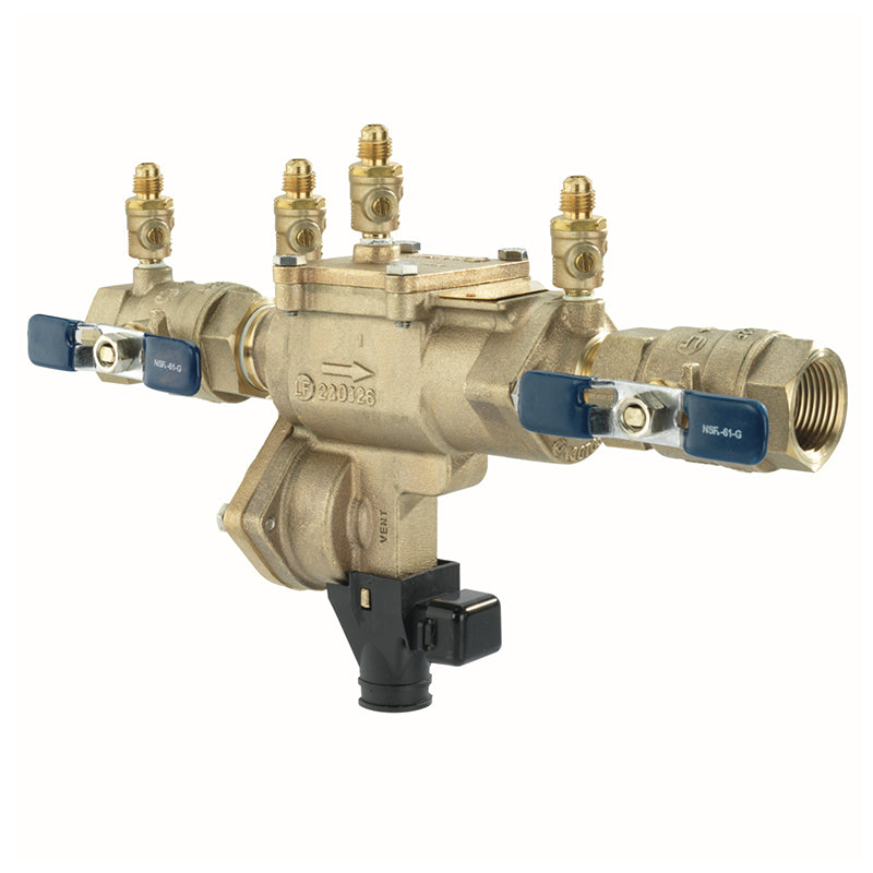 Febco® 3/4" 860-QT-FS Reduced Pressure Zone Assembly, Quarter Turn Shutoff, Small Diameter, Flood Sensor