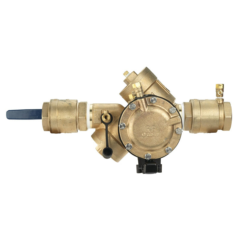 Febco® 2" 825Y-QT-FS Reduced Pressure Zone Assembly, Y Pattern, Quarter Turn Shutoff, Flood Sensor