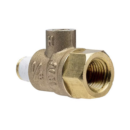 Zurn Wilkins 1/8" Lead-Free Standard Test Cocks (Sizes 1/4"–1"), Pkg/4