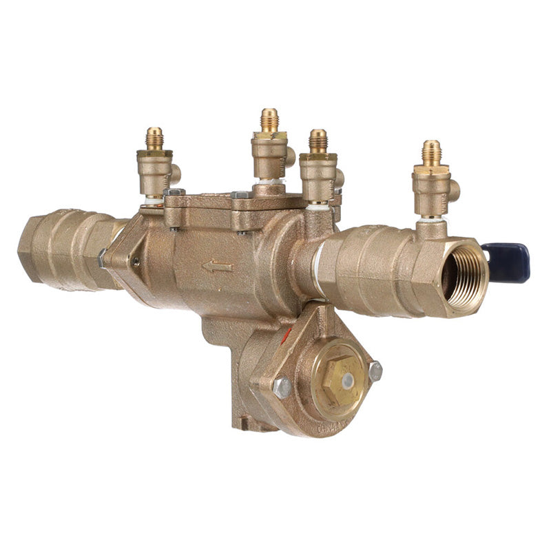 Febco 1" LF860-QT Reduced Pressure Zone Assembly, Lead-Free, Quarter Turn Shutoff, Small Diameter
