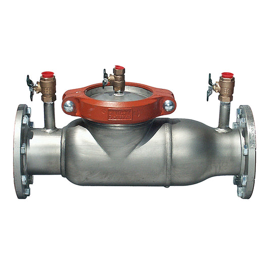 Watts 12" 774 Double Check Valve Assembly Backflow Preventer, No Shutoff, Short Lay Length