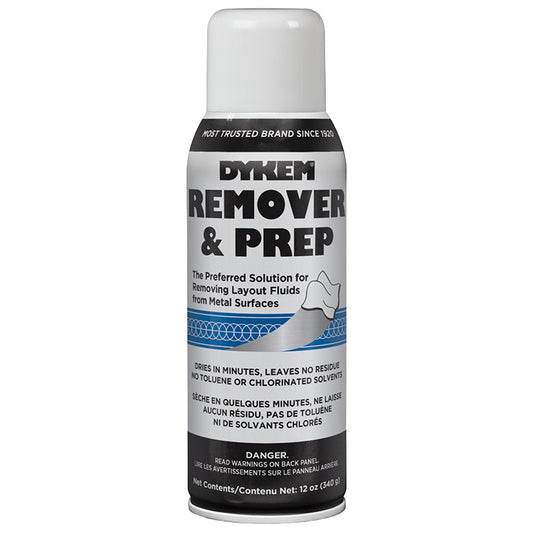 Dykem Remover & Prep, 12 oz Aerosol, 12/case
