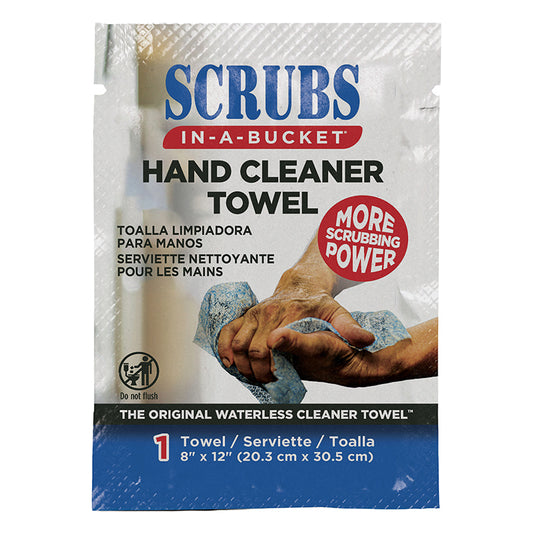 SCRUBS in-a-Bucket Hand Cleaner Towel, 100/Case