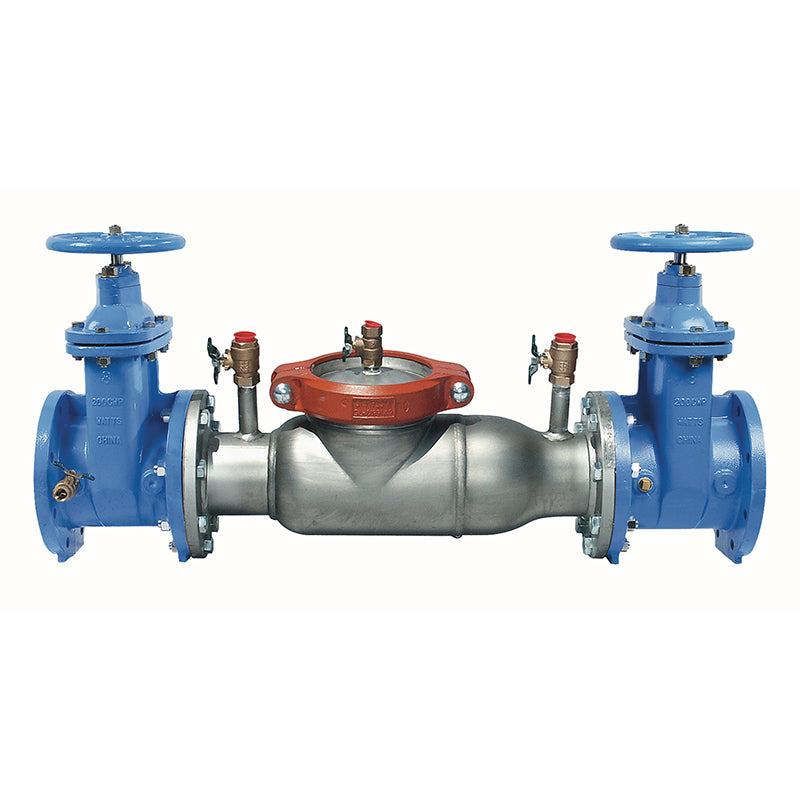 Watts 12" 774 Double Check Valve Assembly Backflow Preventer, Short Lay Length