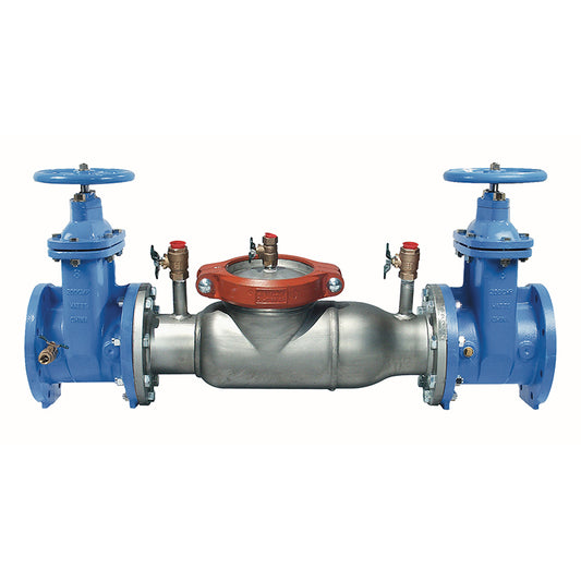 Watts 12" 774 Double Check Valve Assembly Backflow Preventer, Short Lay Length