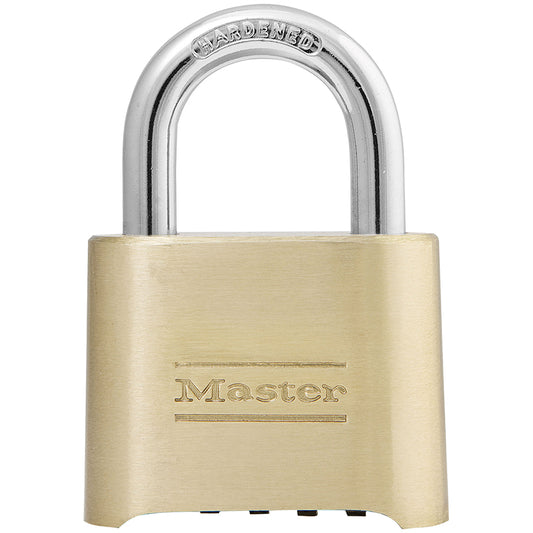 MasterLock Bronze Solid Body Combination Lock, 2"W