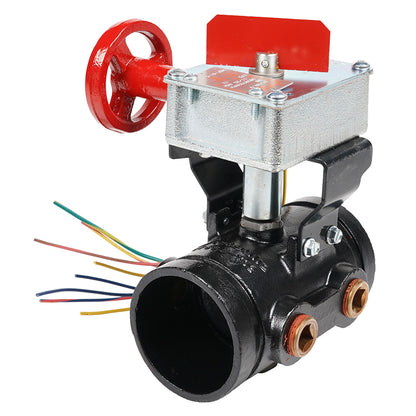 Watts® 3" Replacement Butterfly Valve, Grooved End Connections, Gear Operated