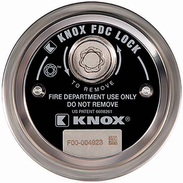 Knox Box FDC Lock  2 1/2" NH/NST Male Locking Cap