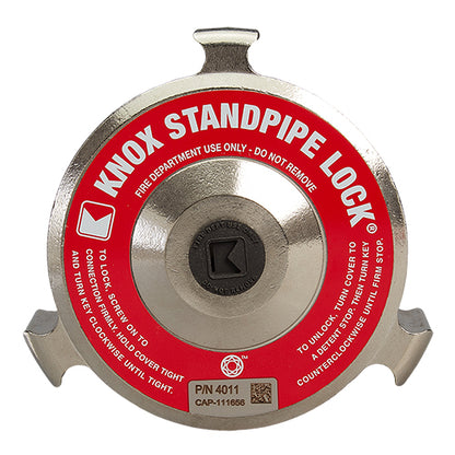 Knox Box Standpipe Lock 2 1/2" Female NH/NST Locking Cap