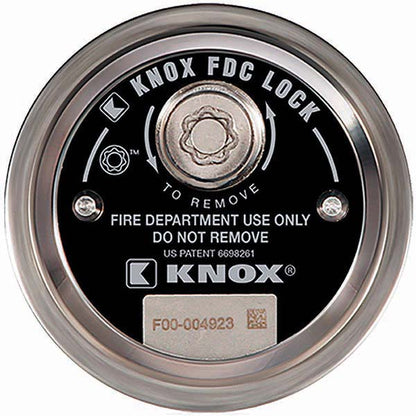 Knox Box FDC Lock  2 1/2" NH/NST Male Locking Cap